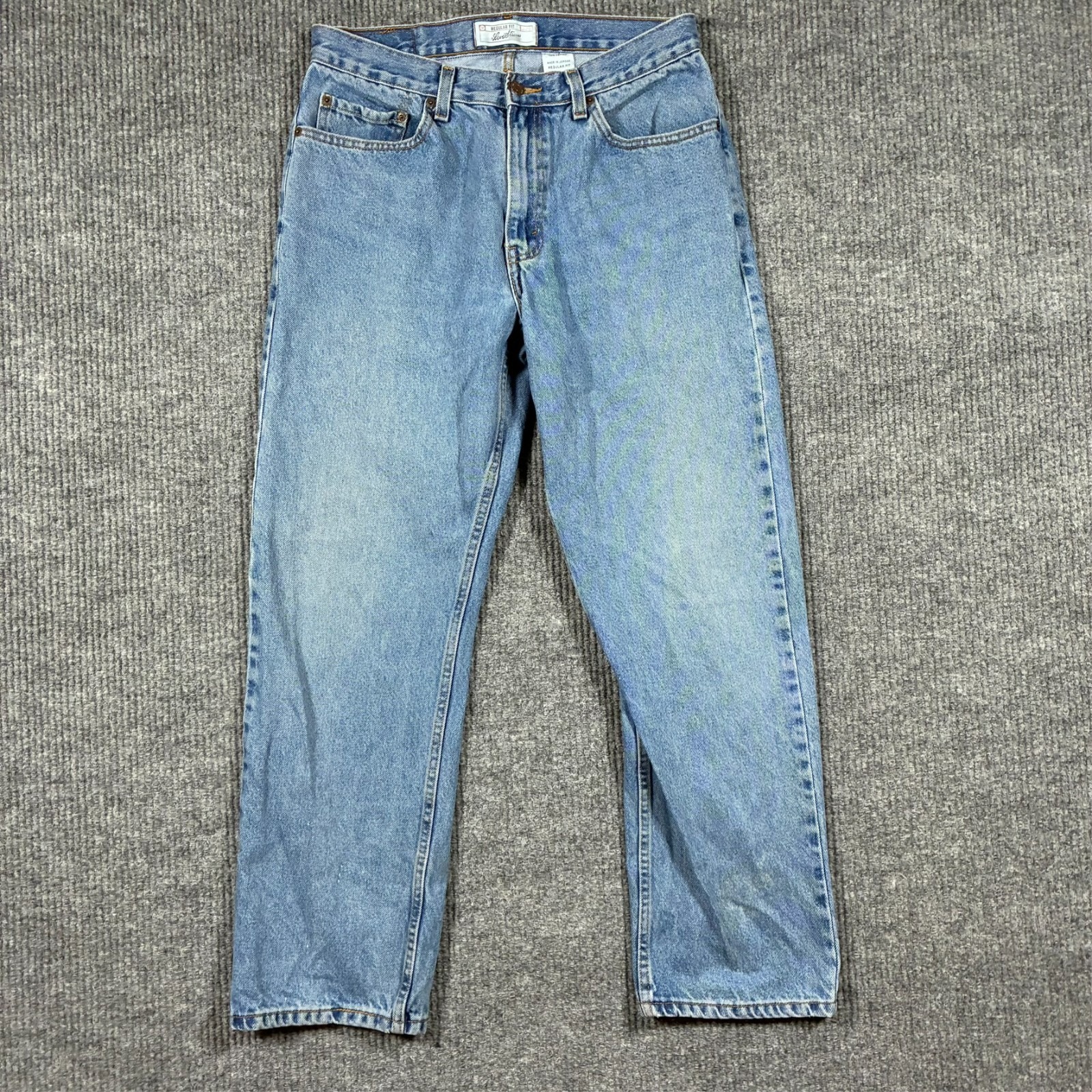 Levis Signature Mens Jeans 34x32 Blue Denim Regular Fit Straight Leg Mid Rise